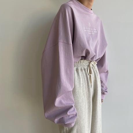 【nokcha original】“nc” embroidery tee/3colors_nt1606