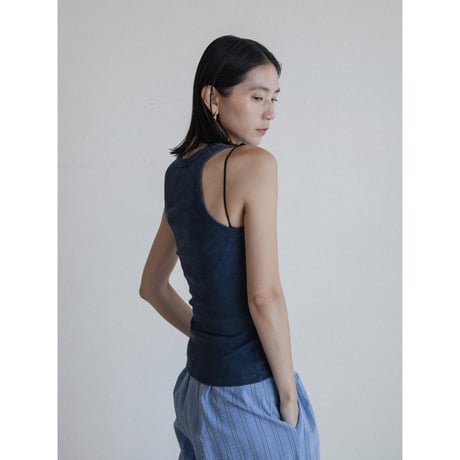 《予約販売》pigment american sleeve tank top/2colors_nt2352