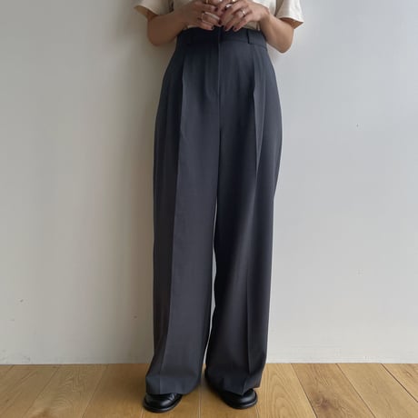 《予約販売》two tuck nuance pants/2colors_np0911