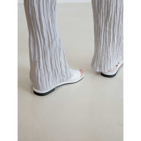 《予約販売》fake leather thong sandal/2colors_na0793