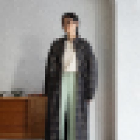 【nokcha original】tuck oval pants/ice mint_np0536