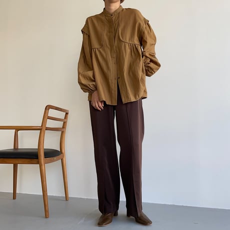 【nokcha original】lady gather blouse_nt1048
