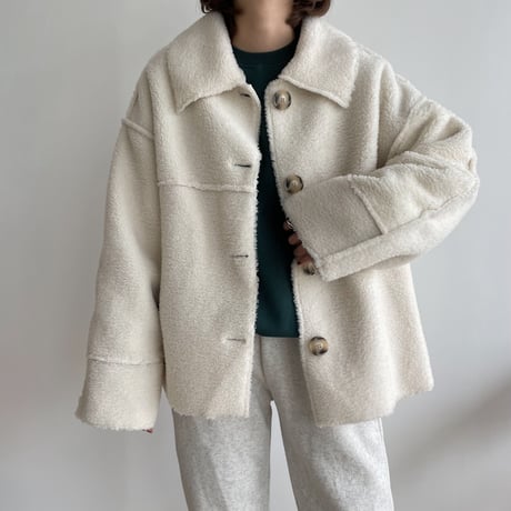 《予約販売》over boa jacket/2colors_no0182