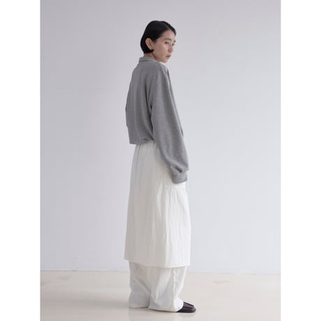 《予約販売》2way half zip rich pullover/3colors_nt2533
