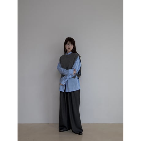 《予約販売》ivy stripe 2way shirt/2colors_nb0228
