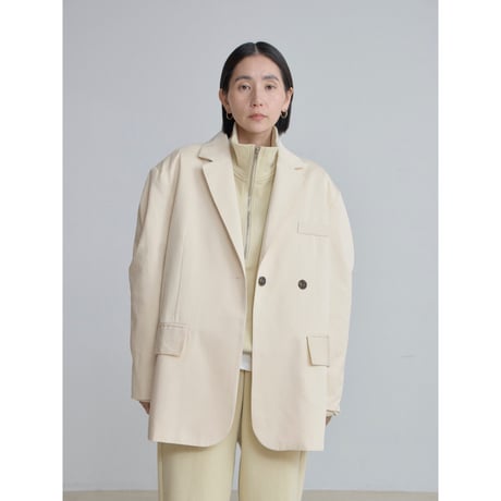 《予約販売》oval sleeve jacket/2colors_no0510