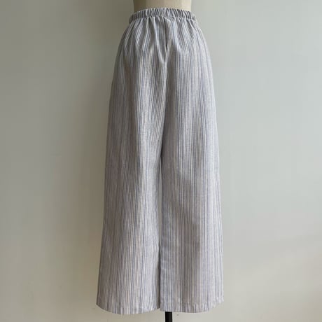 《予約販売》stripe linen pants/2colors_np0835