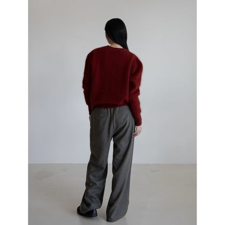 《予約販売》silhouette angora knit pullover/2colors_nt2196