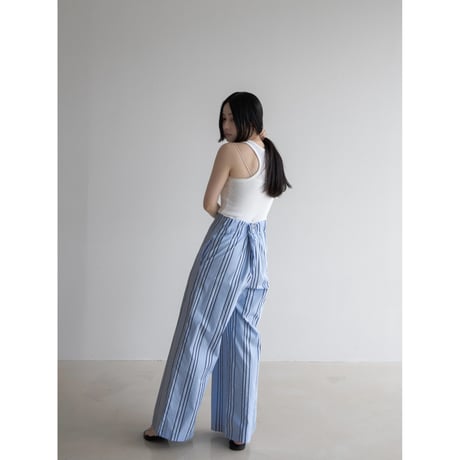 《予約販売》mulch stripe summer pants/2colors_np1004