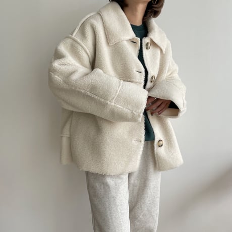 《予約販売》over boa jacket/2colors_no0182
