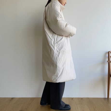 《予約販売》mannish long down coat/2colors_no0265