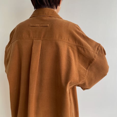 《予約販売》corduroy over shirt/2colors_nb0206