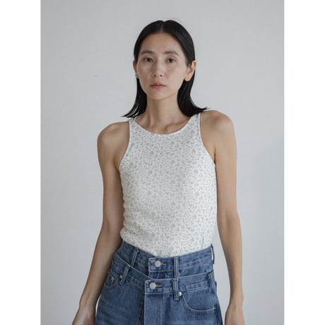 《予約販売》flower tanktop/2colors_nt2359