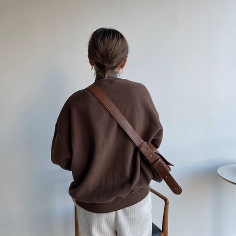 《予約販売》belt square bag/2colors_na0314