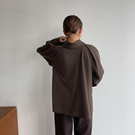 《予約販売》2way mannish blouse/2colors_nt1150