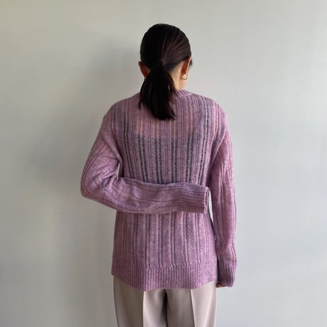 《予約販売》décolleté knit tank top/3colors_nt1610