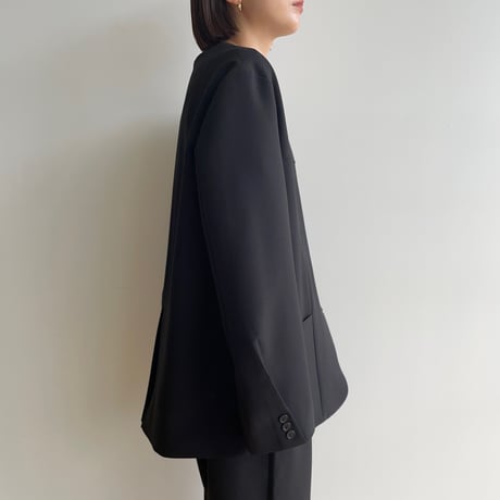 【nokcha original】mannish jacket/black_no0312