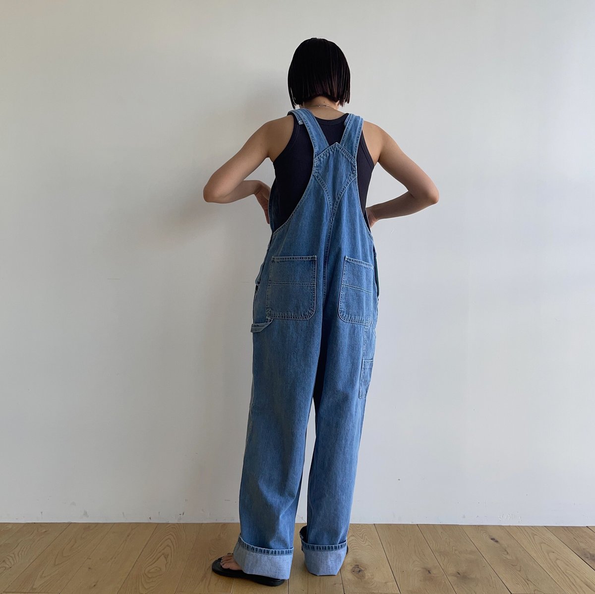 予約販売》daily denim over all_np0896 | NOKCHA