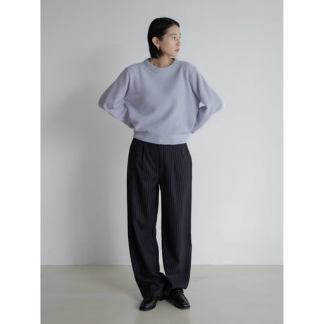 《予約販売》stripe mannish pants/2colors_np1065