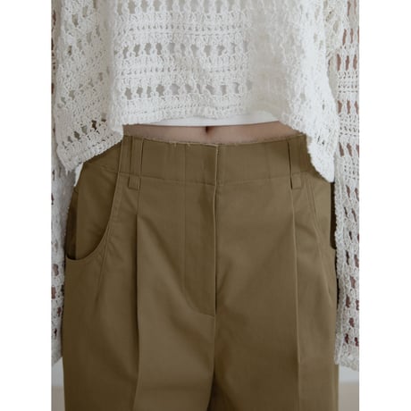 - AUTHENTIC series - chino half pants/2colors_an0043