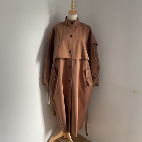 【nokcha original】2way quality over trench coat/renga_no0146