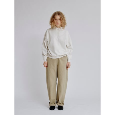 - AUTHENTIC series - mannish sweat hoodie/2colors_an0052