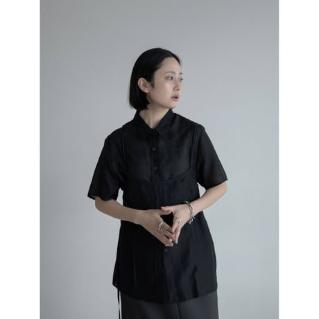 《予約販売》2way sheer shirt/3colors_nb0256