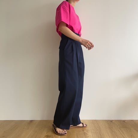 【nokcha original】“nc” chino pants/navy_np0612