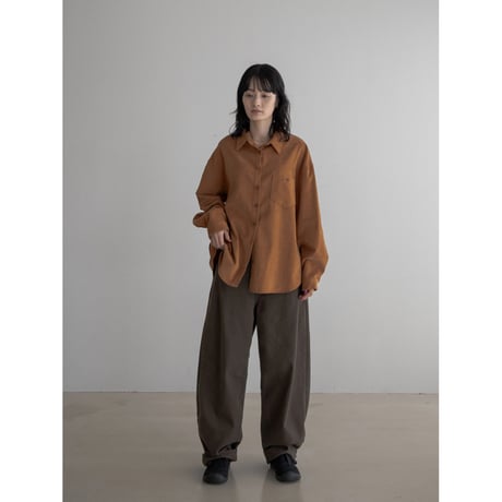 《予約販売》corduroy mannish over shirt/2colors_nb0269