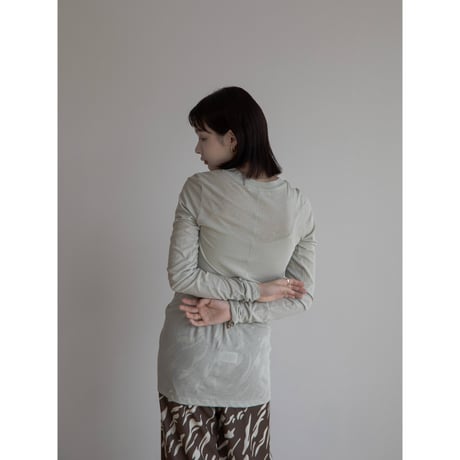 《予約販売》material sheer tops/3colors_nt2067