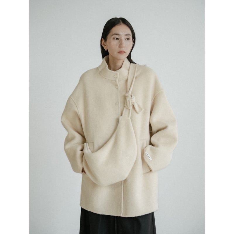 RESTOCK 】bag set half coat/2colors_no0479 | N