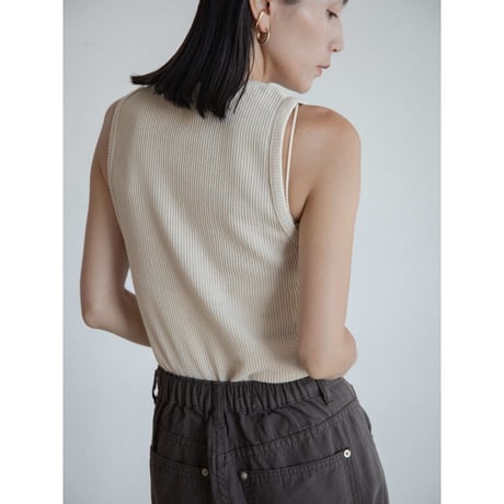 《予約販売》accent material tanktop/2colors_nt2367