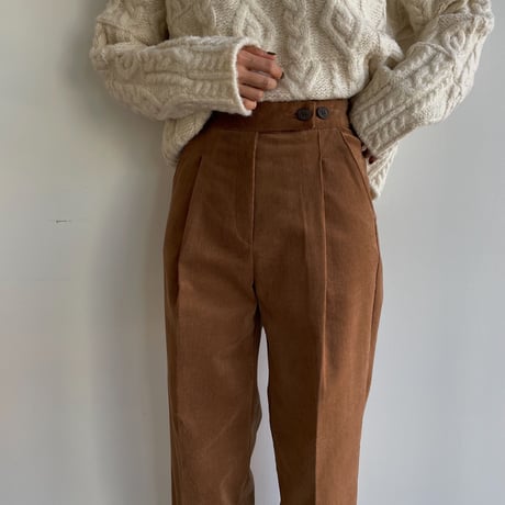 《予約販売》corduroy wide pants/3colors_np0697