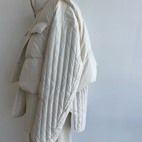【nokcha original】2set down jacket/white_no0308