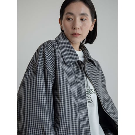 《予約販売》check over blouson/2colors_no0442