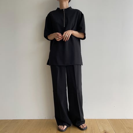 【nokcha original】zip blouse/2colors_nb0158