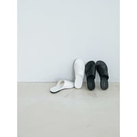 《予約販売》fake leather thong sandal/2colors_na0793