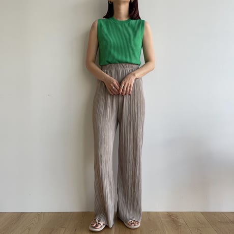 《予約販売》nuance color relax pants/2colors_np0582