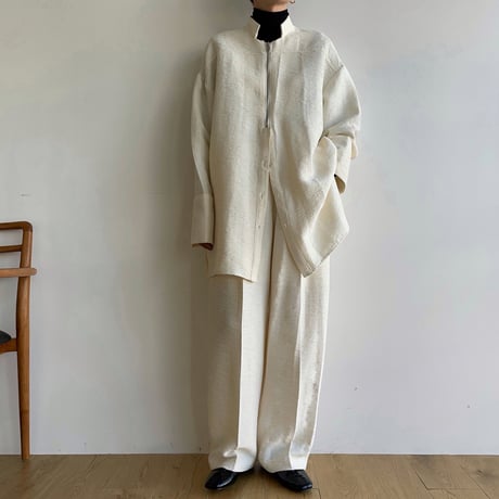 【nokcha original】ennui  zip blouse/2colors_nb0105