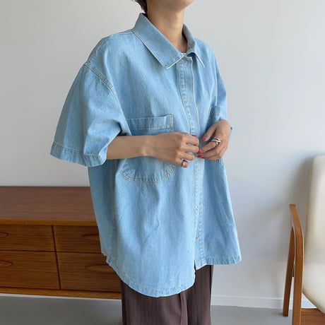 《予約販売》denim  shirt_nt0968