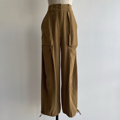 【nokcha original】2way pocket pants/olive khaki_np0666