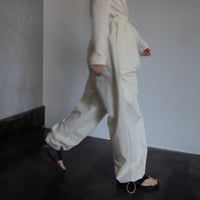 【nokcha original】2way pocket washer pants/ivory_np0768