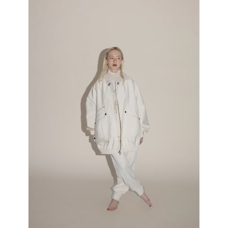 - AUTHENTIC series - urban over jacket/ivory(unisex)_an0003