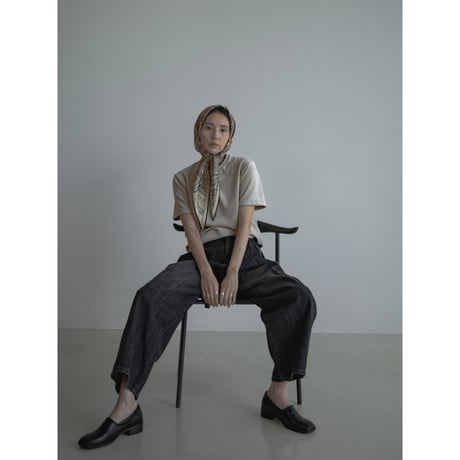 《予約販売》square toe mannish shoes/2colors_na0664