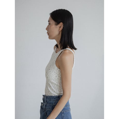 《予約販売》flower tanktop/2colors_nt2359