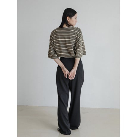 《予約販売》unique tuck wide pants/2colors_np1117
