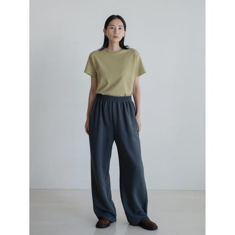 《予約販売》cut mannish sweat pants/2colors_np1147