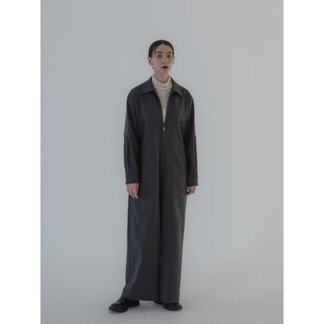 - AUTHENTIC series - classy jumpsuit/charcoal gray_an0023