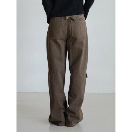 《予約販売》knee accent twill pants/2colors_np1160