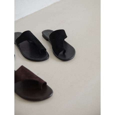 《予約販売》suède like sandal/2colors_na0737